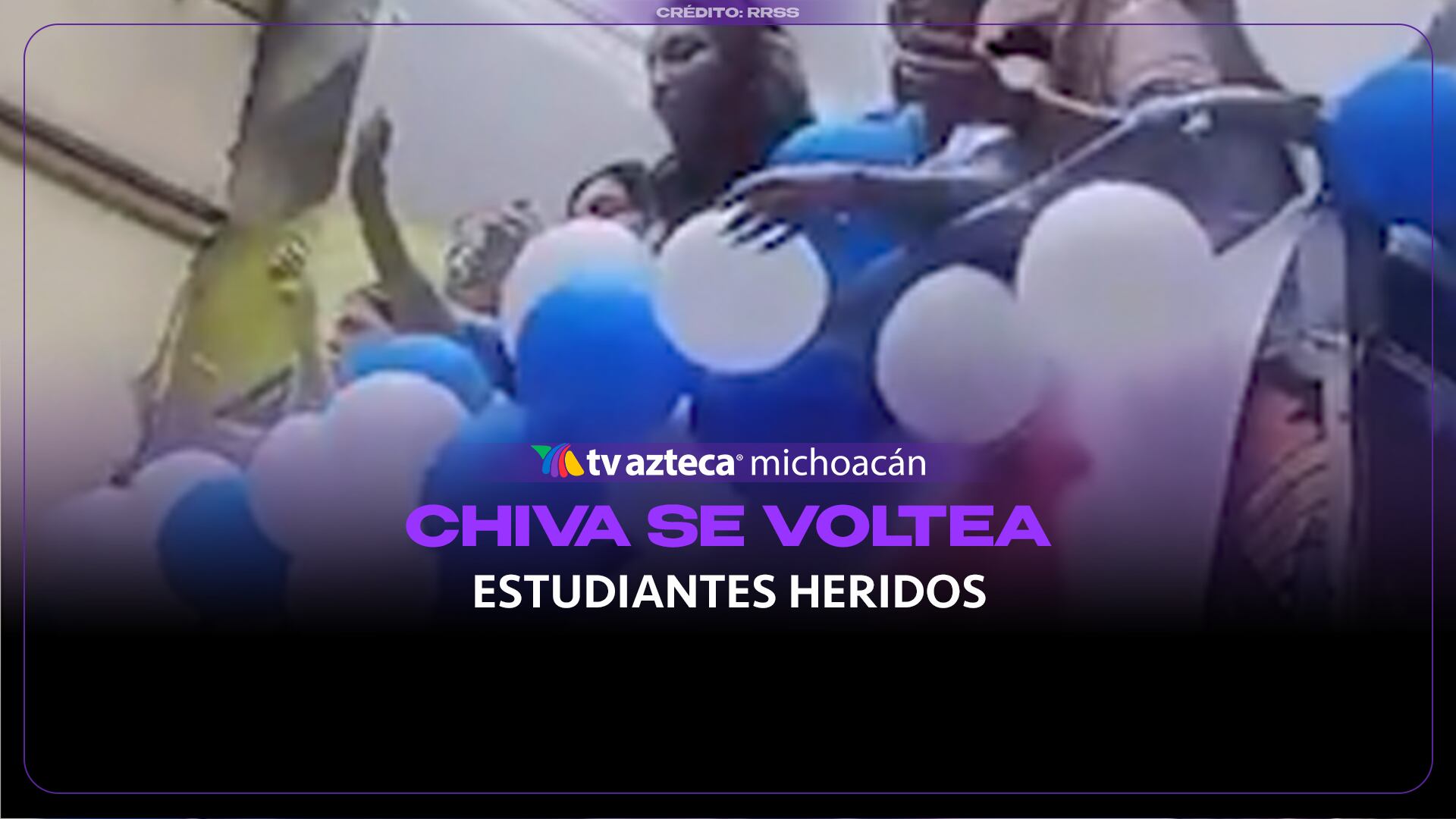Vehículo turístico con estudiantes vuelca y deja varios heridos