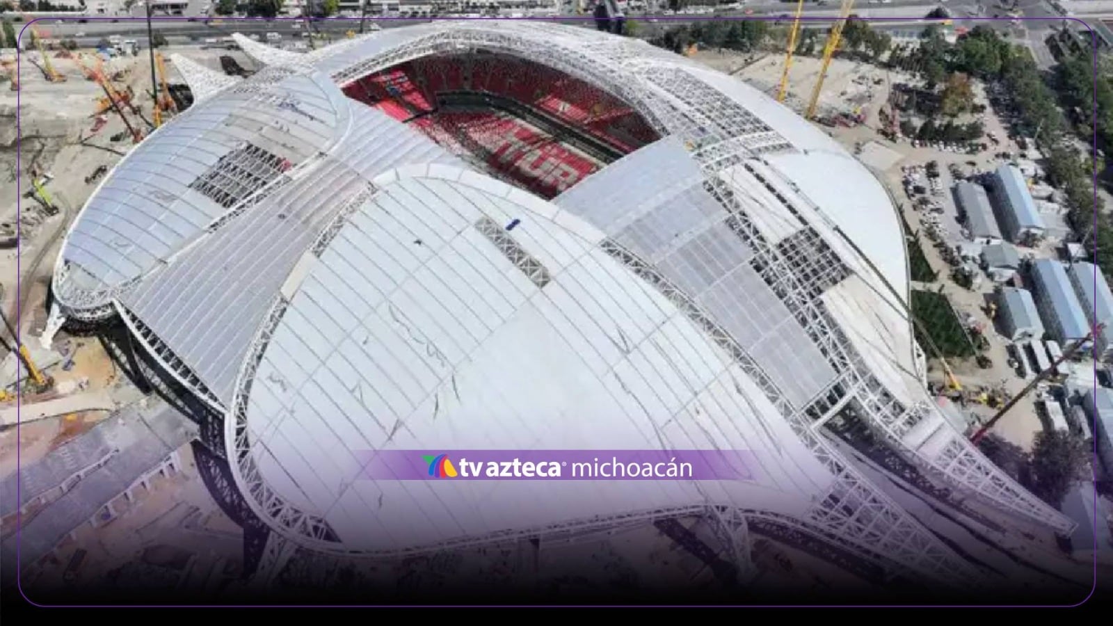 ¡Un estadio en forma de balón! Conoce los detalles 