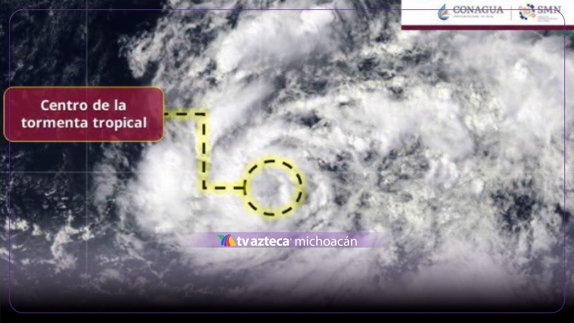 Tormenta tropical Vance se forma en el Pacífico; vigilan posibles efectos en Michoacán