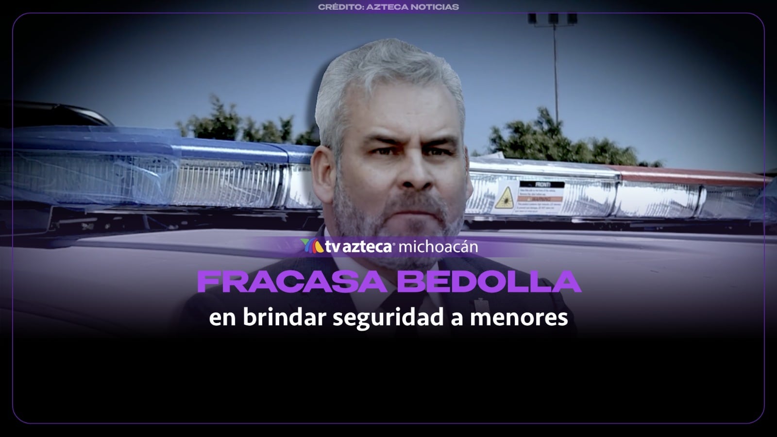 ¡Fracasa Bedolla en seguridad! Michoacán lidera asesinatos de menores en México