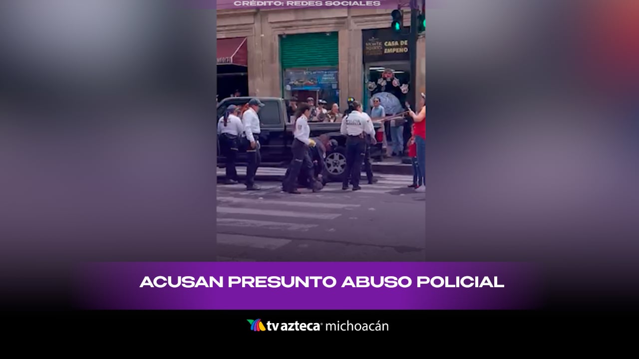 #VIDEO: ¡Polémica por detención! Señalan presunto ab*so policial