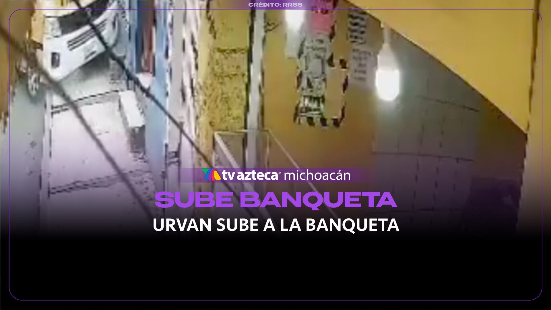 Urvan pierde el control y atropella a una mujer en el centro 