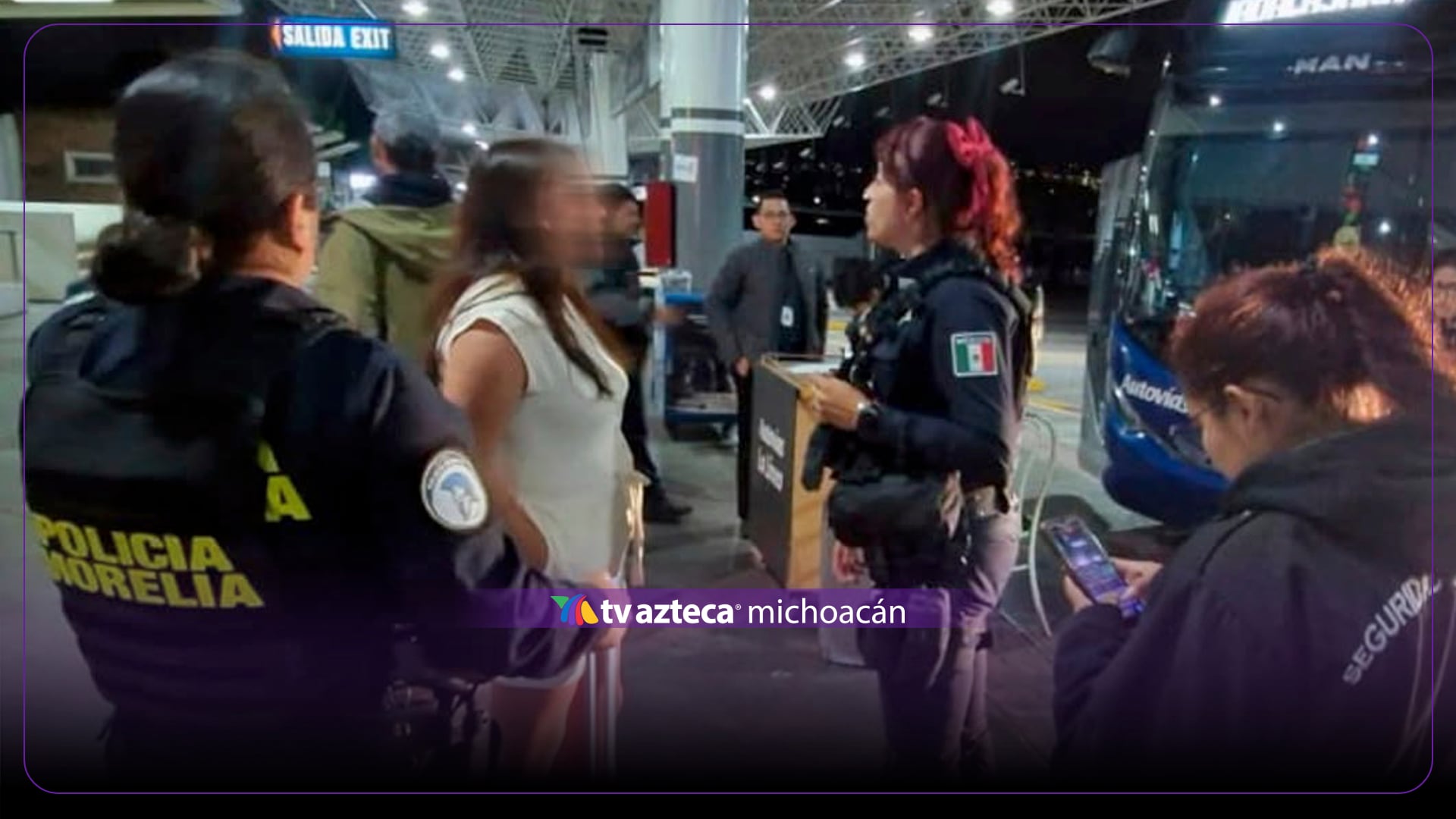 Localizan a joven con Alerta Amber en la Terminal de Autobuses de Morelia
