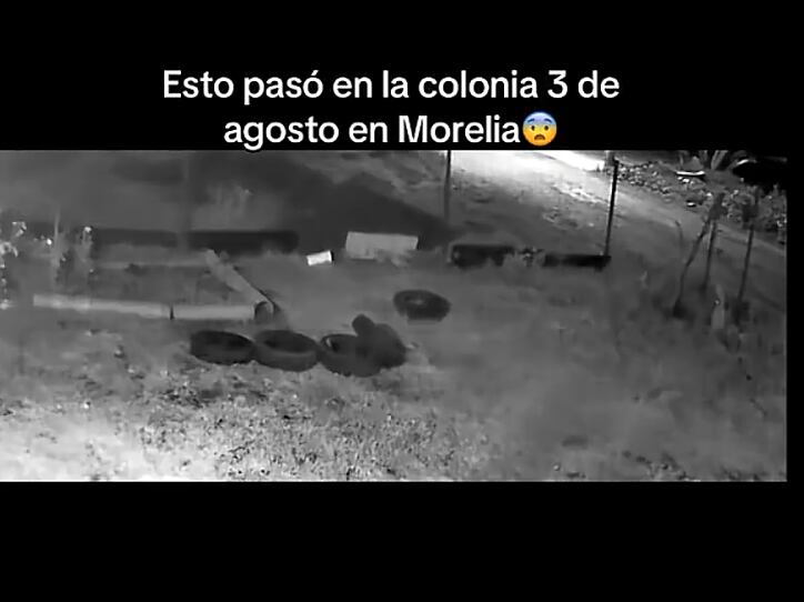 ¿La Llorona en Morelia? Video de una cámara de seguridad se vuelve viral