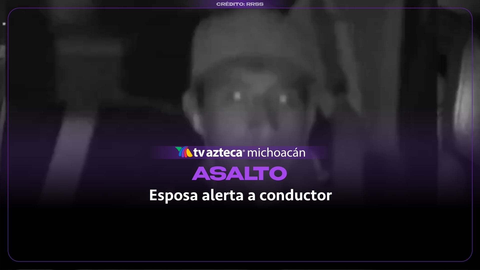 #VIDEO: Su esposa lo alertó de un posible asalto y el pasajero terminó saltando del vehículo
