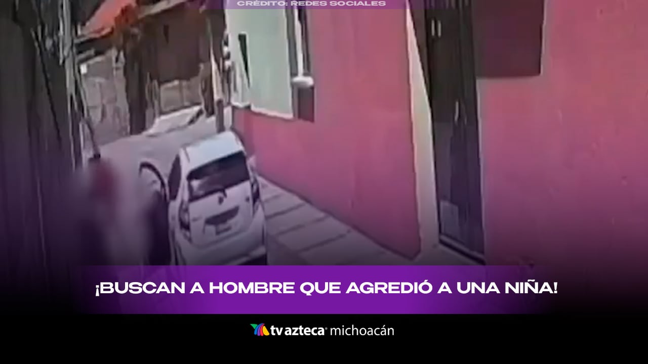 #VIDEO: Buscan a hombre captado cuando presuntamente agrede a una niña