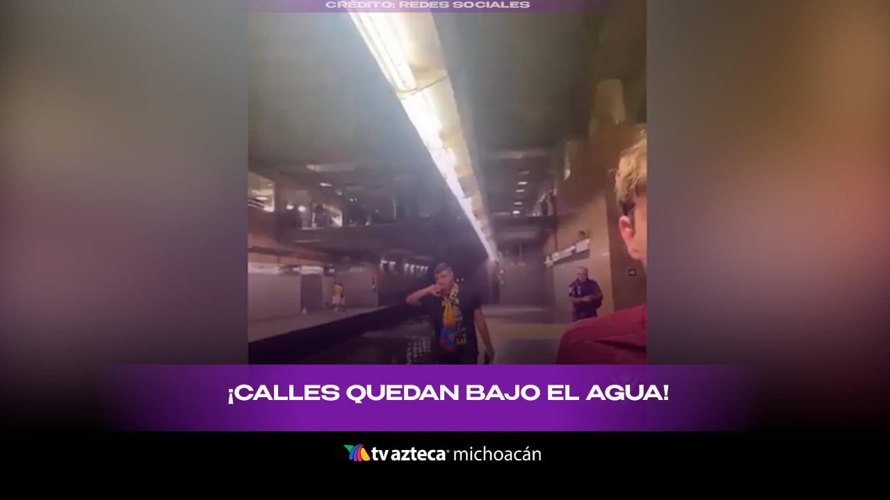 #VIDEO: ¡Bajo el agua! Fuertes lluvias provocan inundaciones y caos