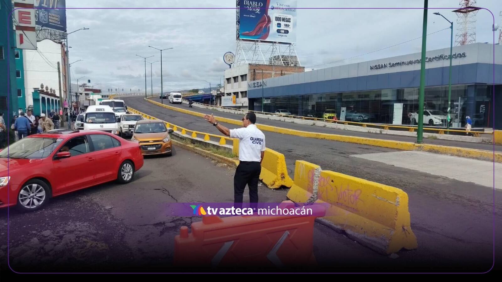 Caos vial en Morelia: manifestación provoca bloqueos en varios puntos de la ciudad