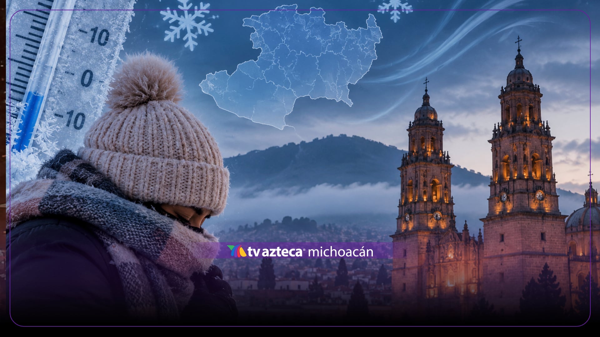 ¿El vórtice polar afectará Michoacán? Estos municipios están bajo vigilancia por heladas