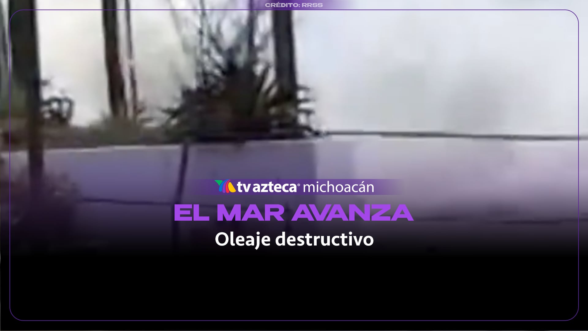 Fuerte oleaje por el huracán Simon pone en riesgo zonas costeras