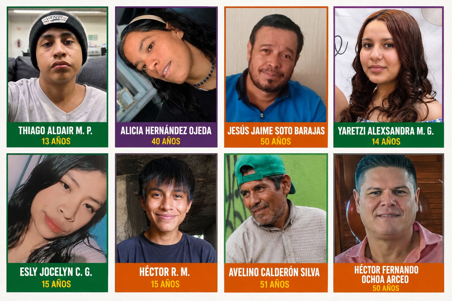Ocho personas fueron reportadas como desaparecidas en Michoacán el lunes