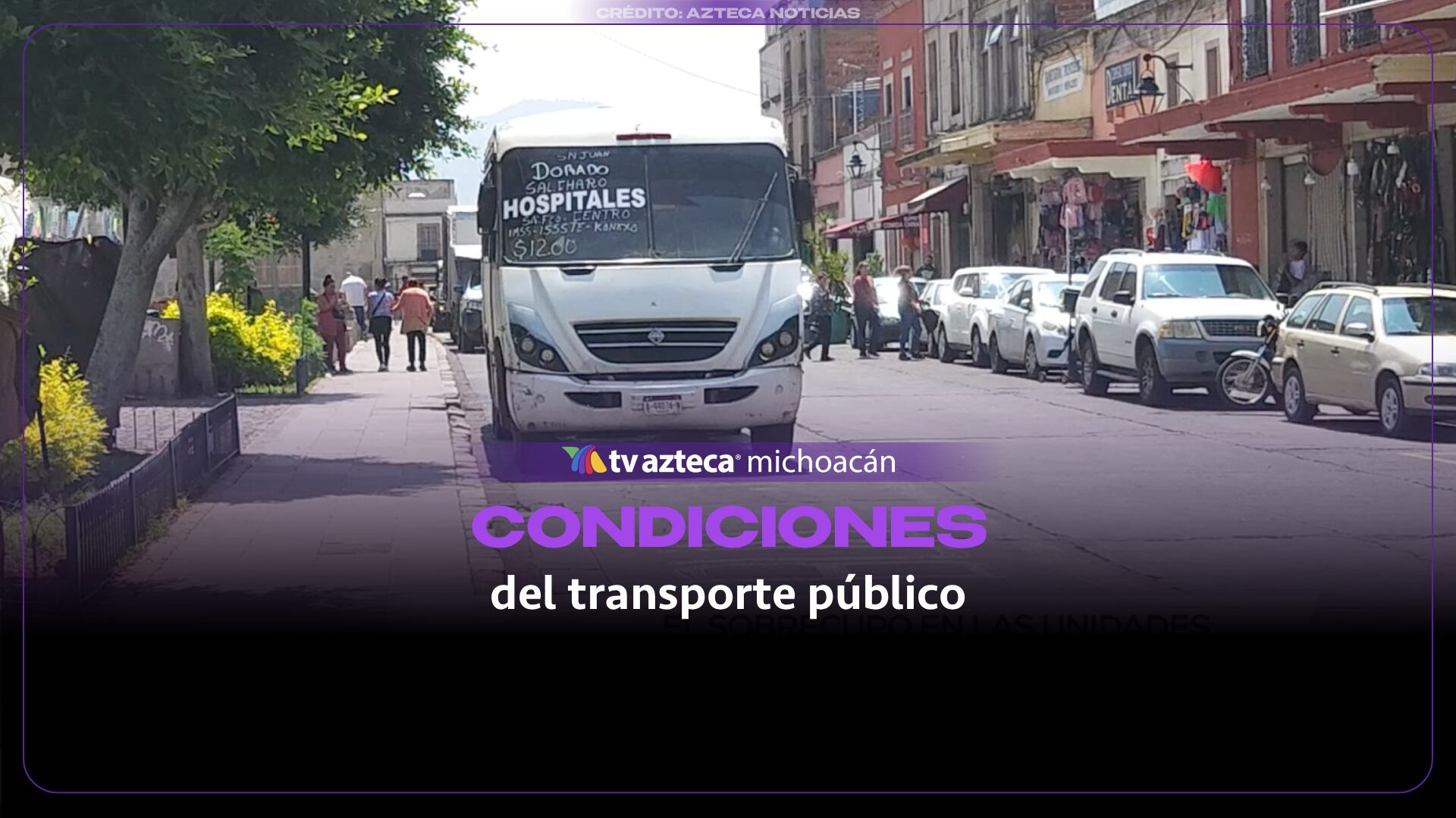 Usuarios denuncian unidades de transporte público sobrecargadas