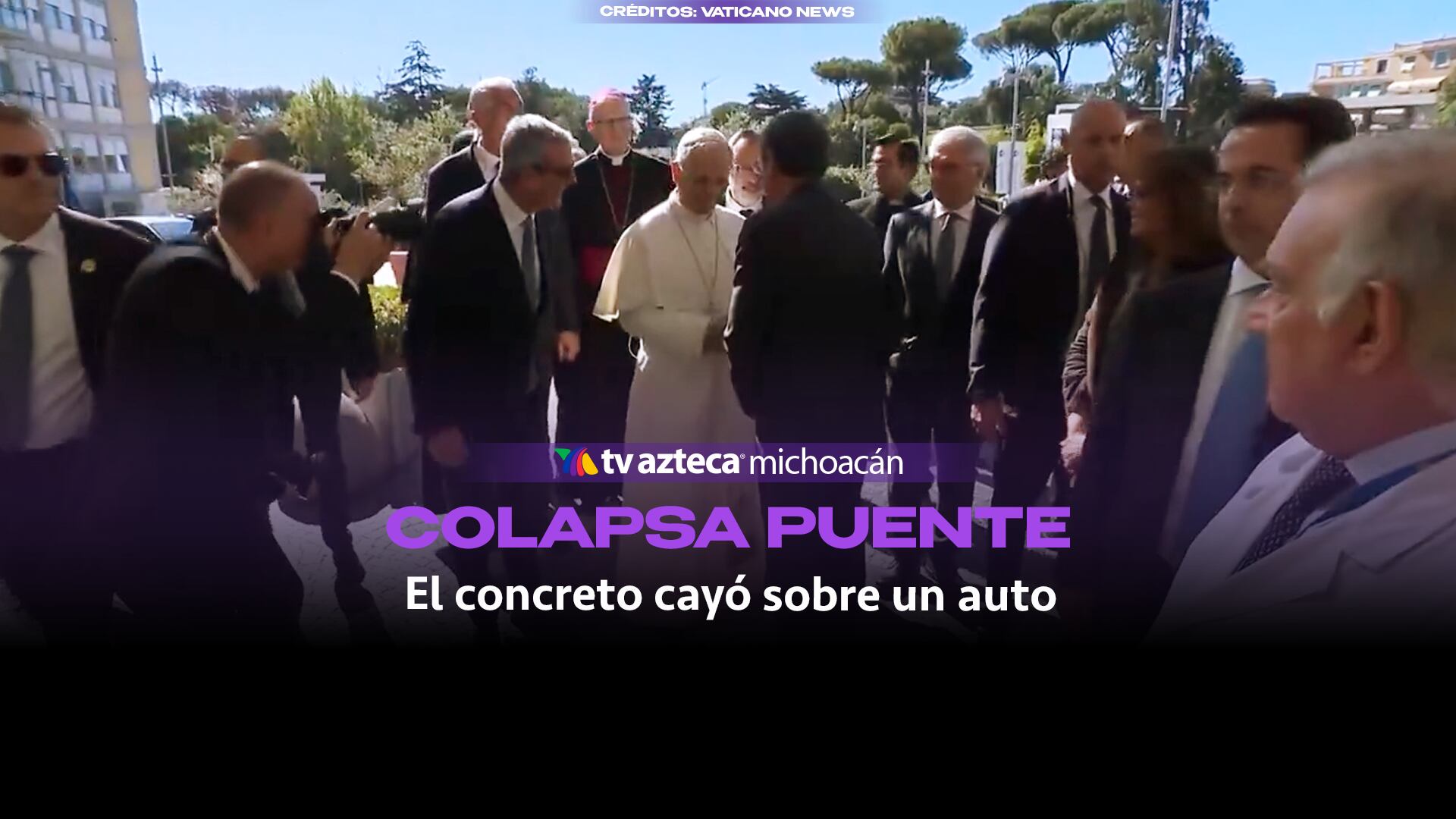 #VIDEO: El pontífice León XIV fue intervenido quirúrgicamente en Roma por cáncer pulmonar.
