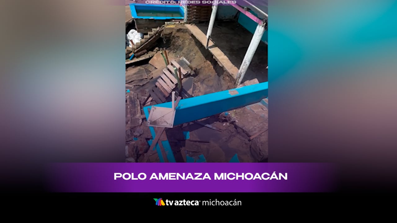 Huracán Polo amenaza la costa de Michoacán; comienzan a intensificarse las condiciones