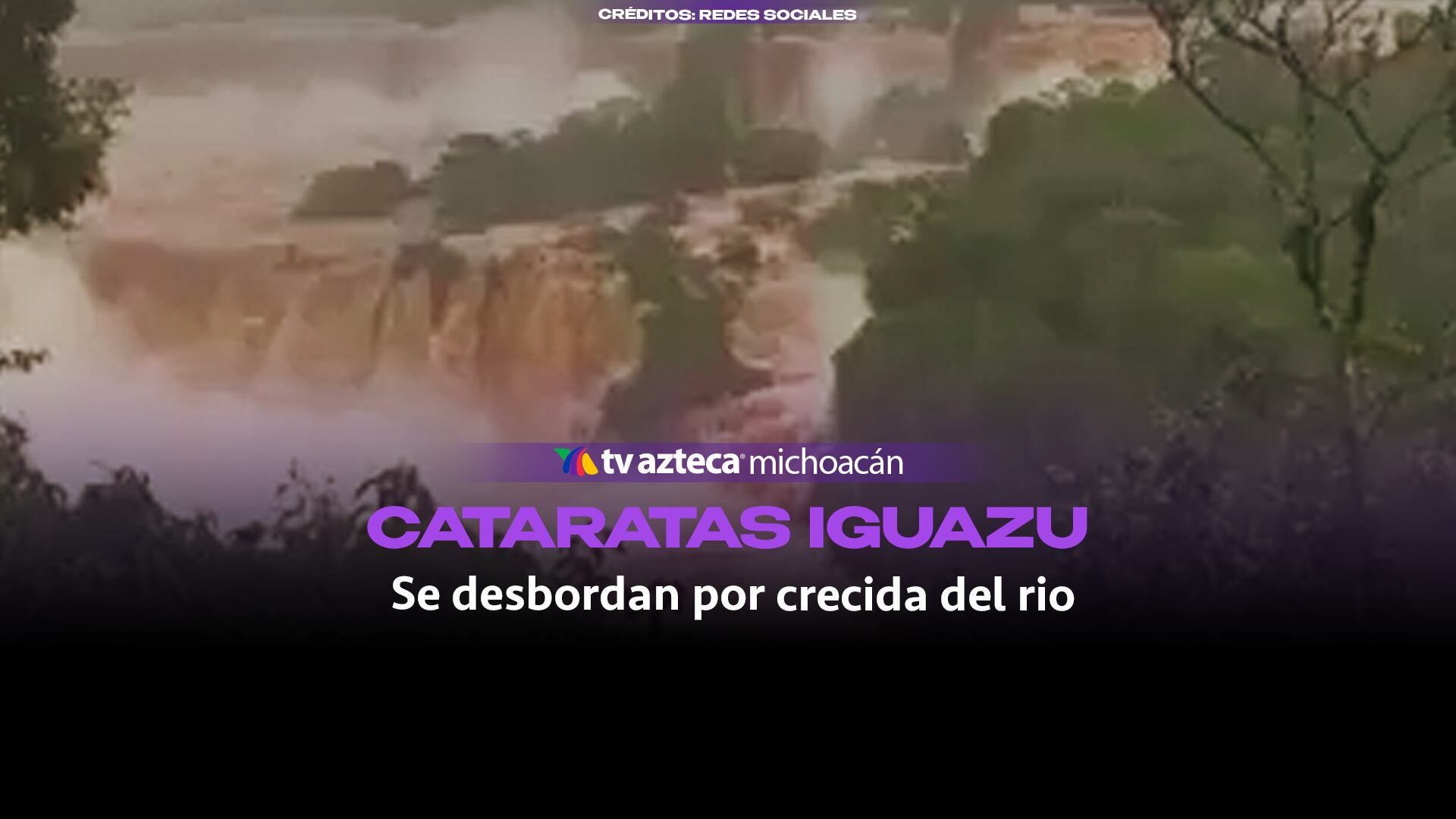 Famosas cataratas cierran por inundaciones | Video