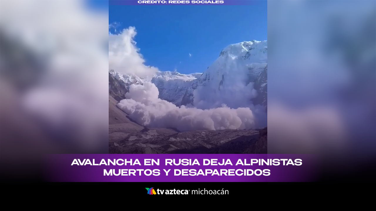#VIDEO: Trágica avalancha sepulta a alpinistas en alta montaña.