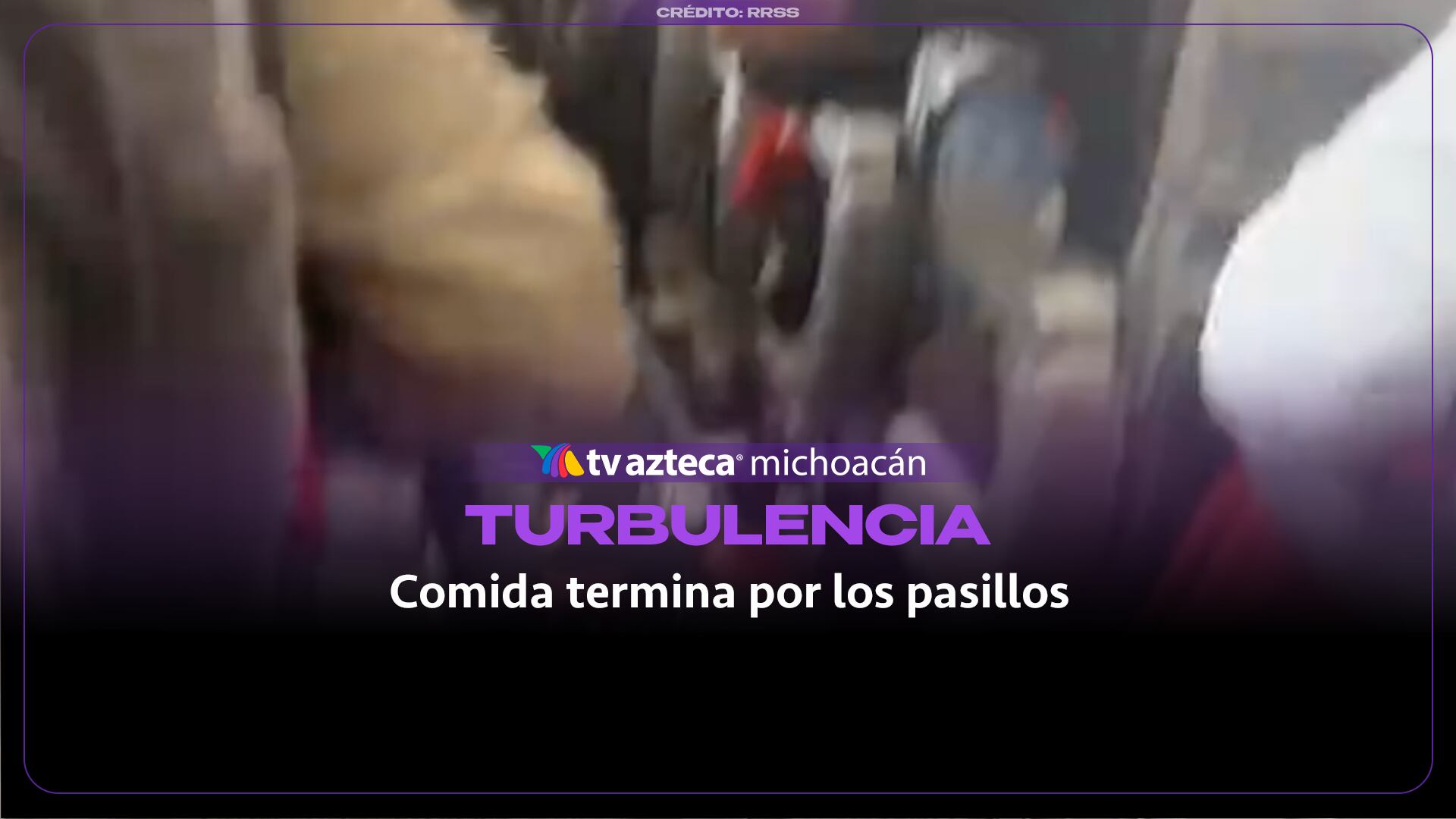 Fuerte turbulencia sacude vuelo de México a Madrid y deja comida regada en la cabina