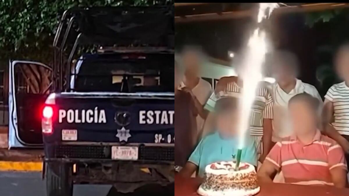 Le cantaban las mañanitas y ataque armado irrumpió celebración; quedó captado en video