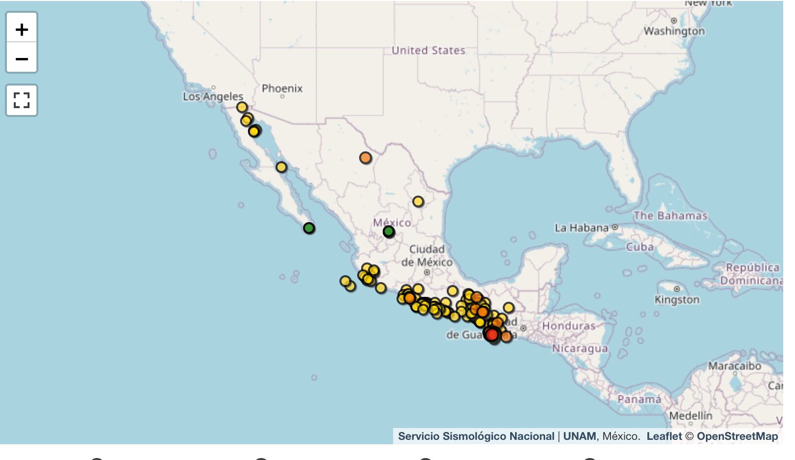 México registra al menos 31 sismos este miércoles; tiembla en Michoacán