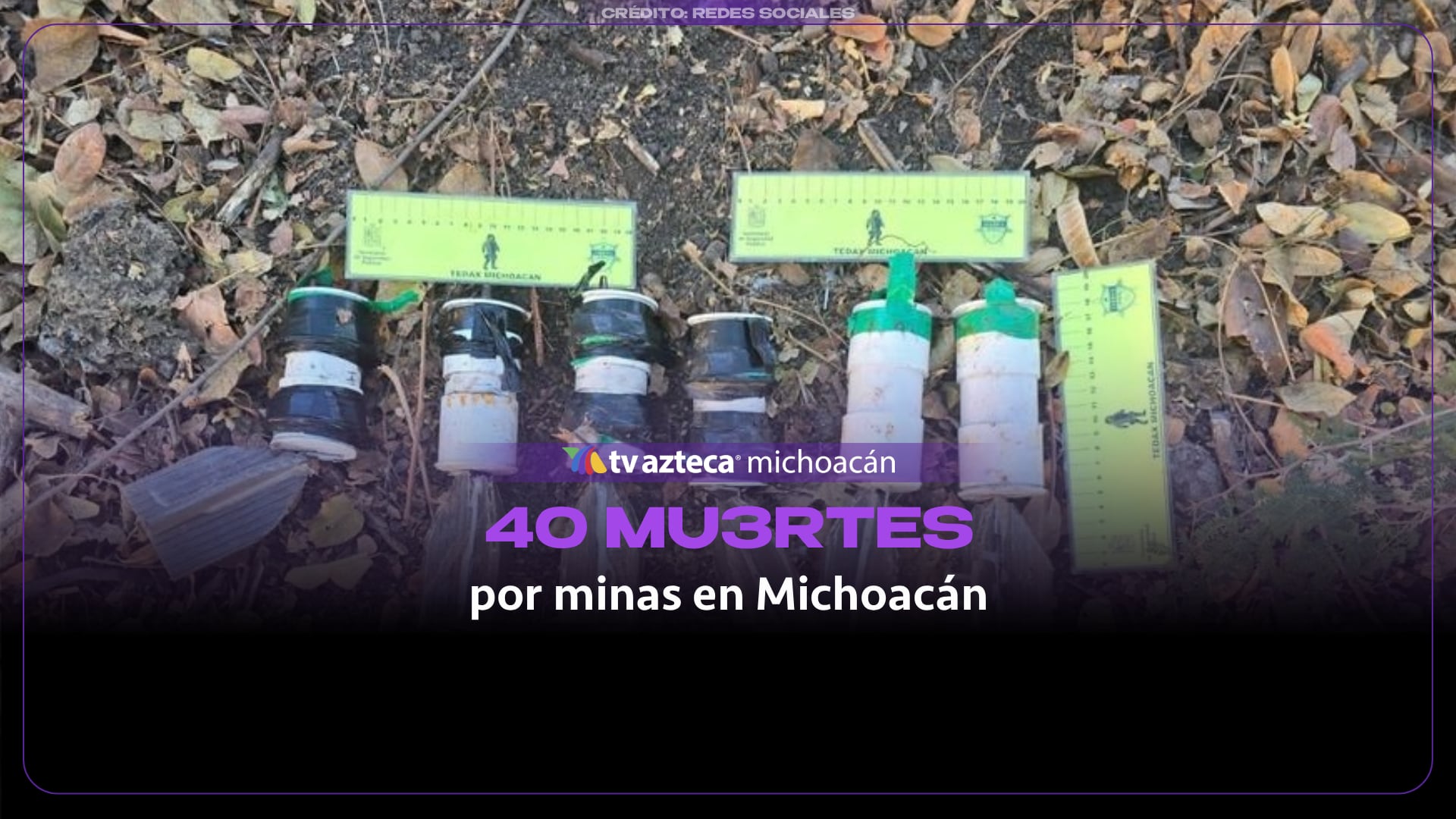 ¡Michoacán se hunde en la violencia! Minas dejan 40 muertos y 62 heridos durante gobierno de Bedolla