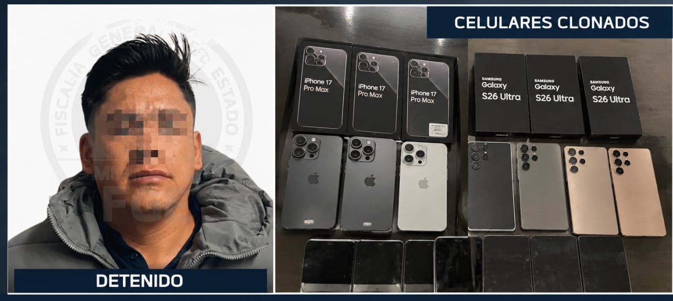 Vendía celulares clonados como originales y habría defraudado a 11 personas en Morelia