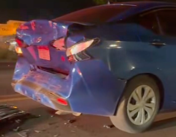 Accidente en avenida Madero Poniente de Morelia deja daños materiales