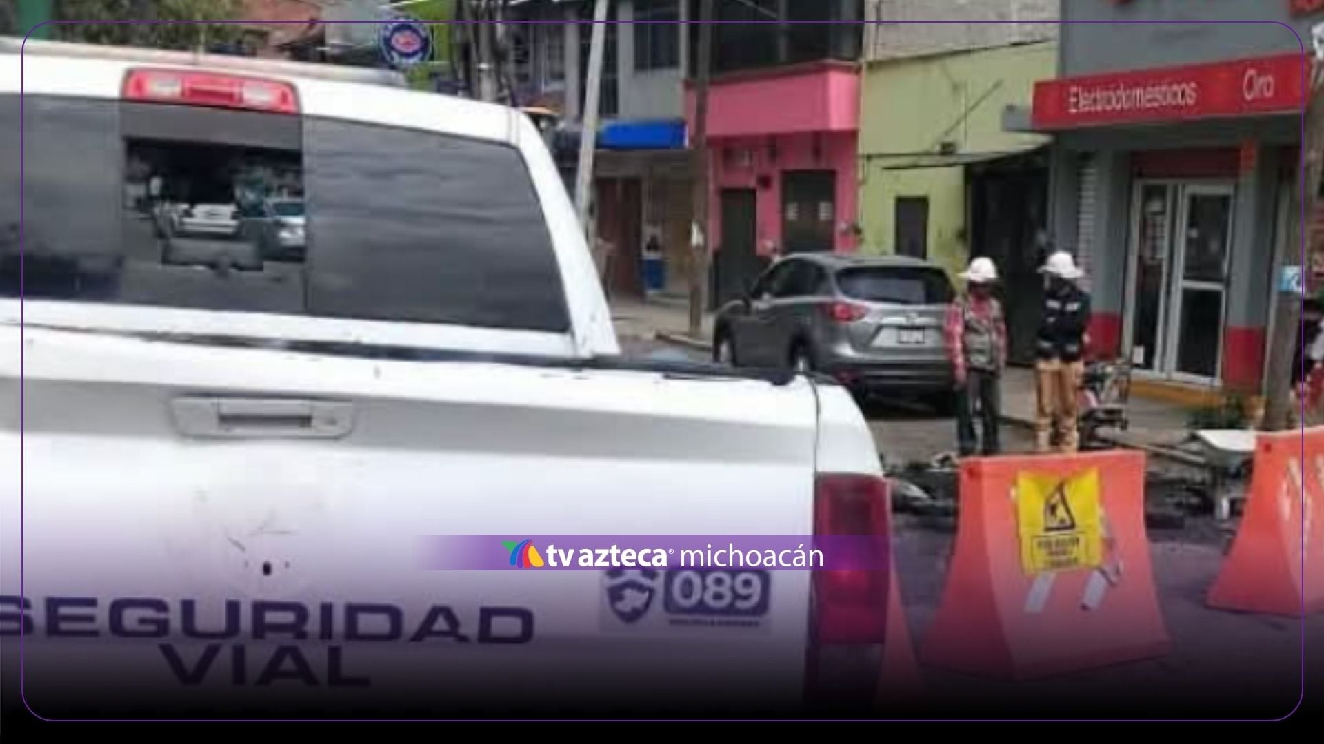 Reportan bloqueo sobre avenida Pedregal en Morelia