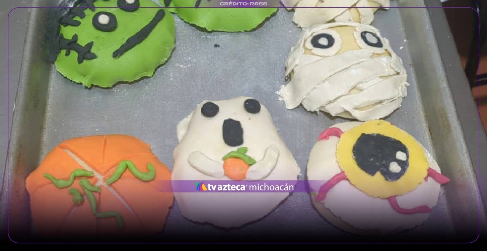 Pan de muerto se reinventa con arañas, momias y calabazas en México