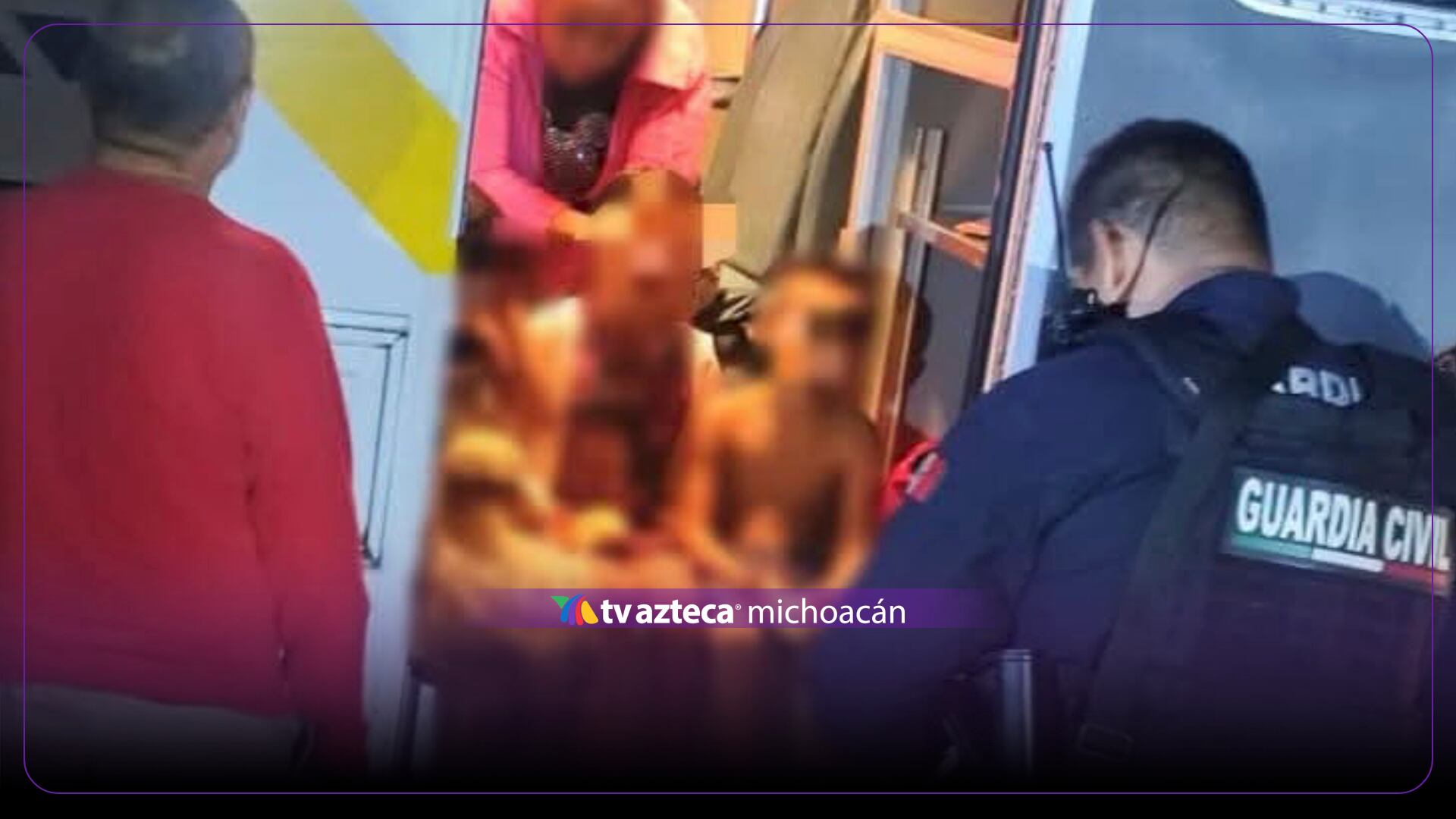 Localizan a tres niños que se encontraban extraviados en Michoacán