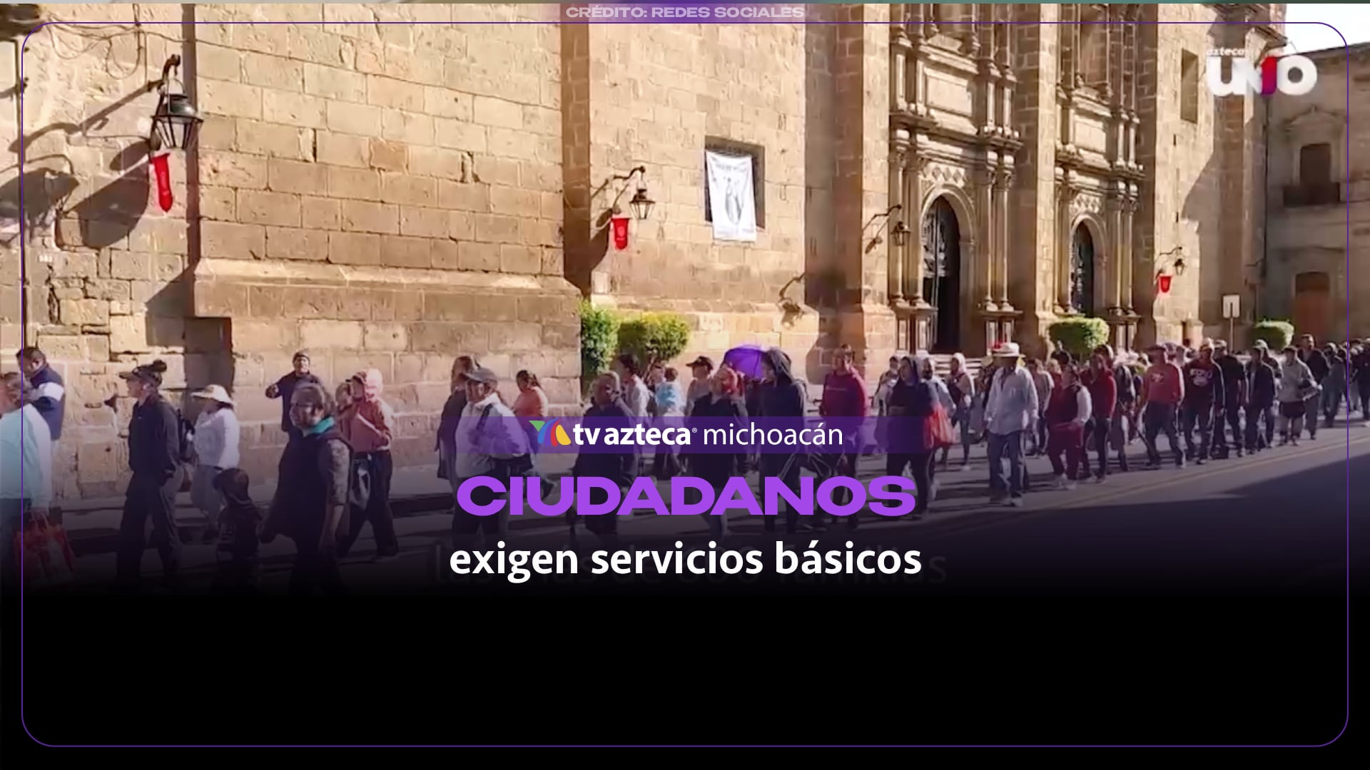 Más de 600 familias reclaman servicios básicos en Morelia