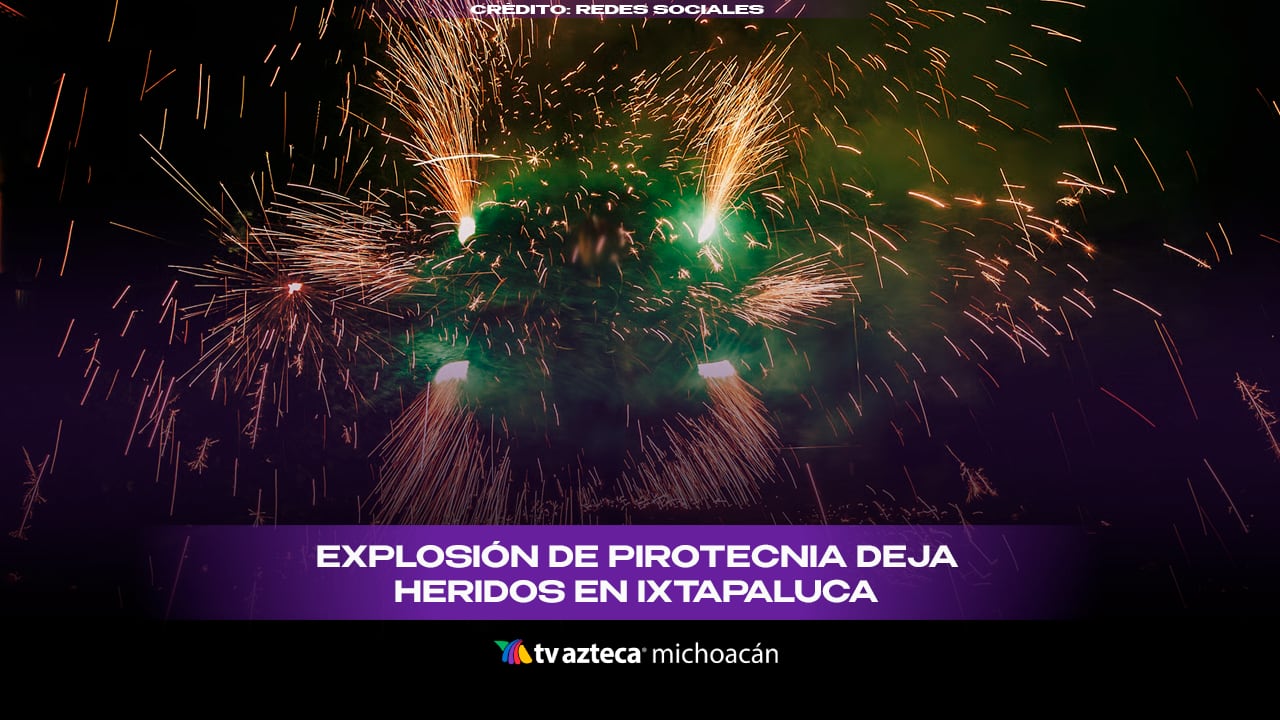 #VIDEO: Explosión de pirotecnia en inmueble deja 15 personas heridas.