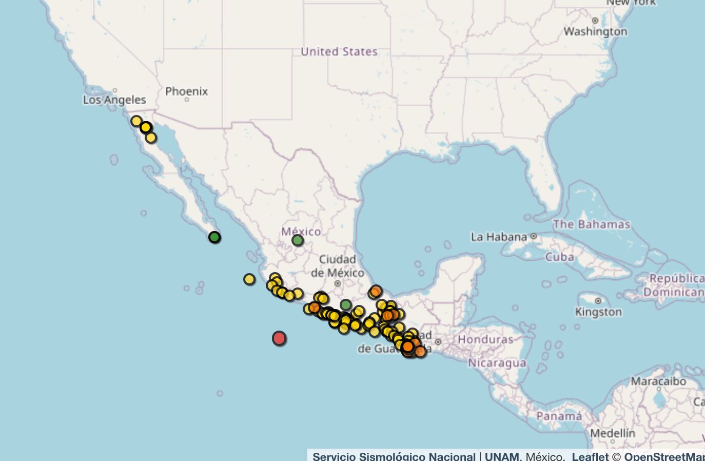 Tiembla en México durante el Día del Grito; reportan sismo en Michoacán