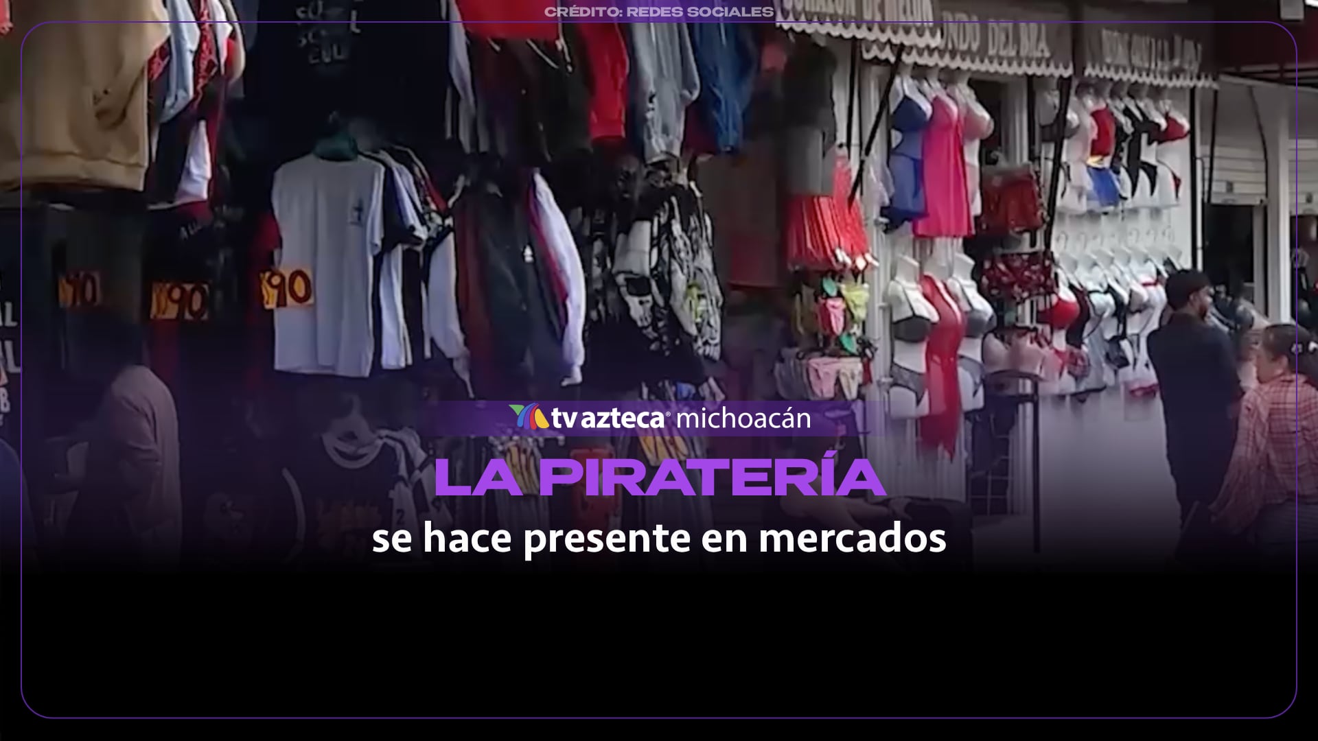 Perfumes, ropa y medicamentos pirata: alertan por su venta en Michoacán