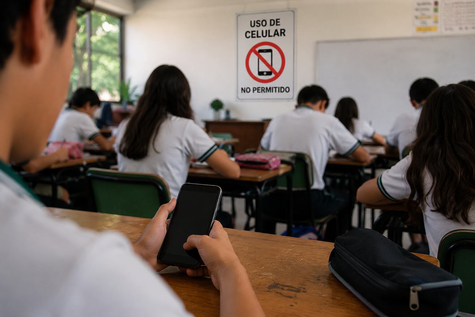 ¿Prohibirán el uso de celulares en las escuelas de Michoacán? Esto te interesa