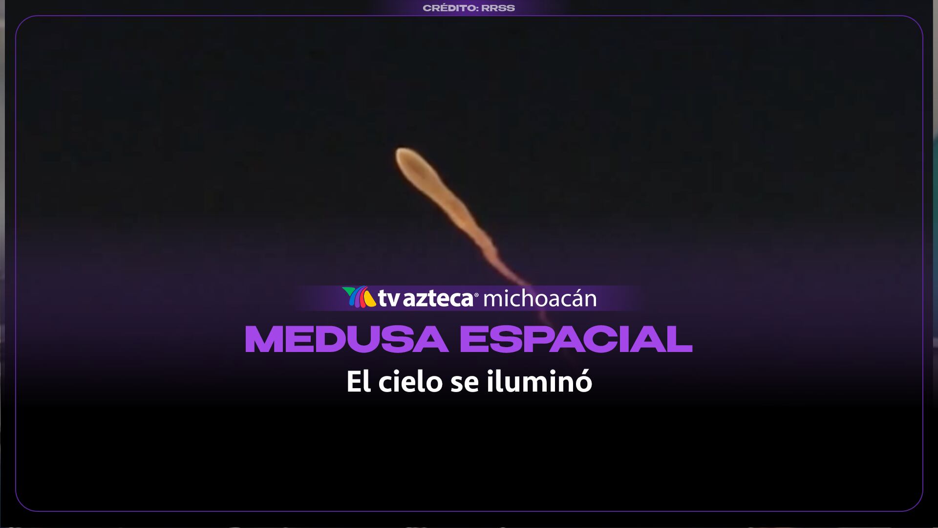 ¿Qué es la “medusa espacial” que apareció tras un lanzamiento en China?