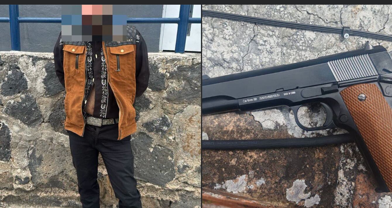 Reportan hombre armado en azotea de Morelia