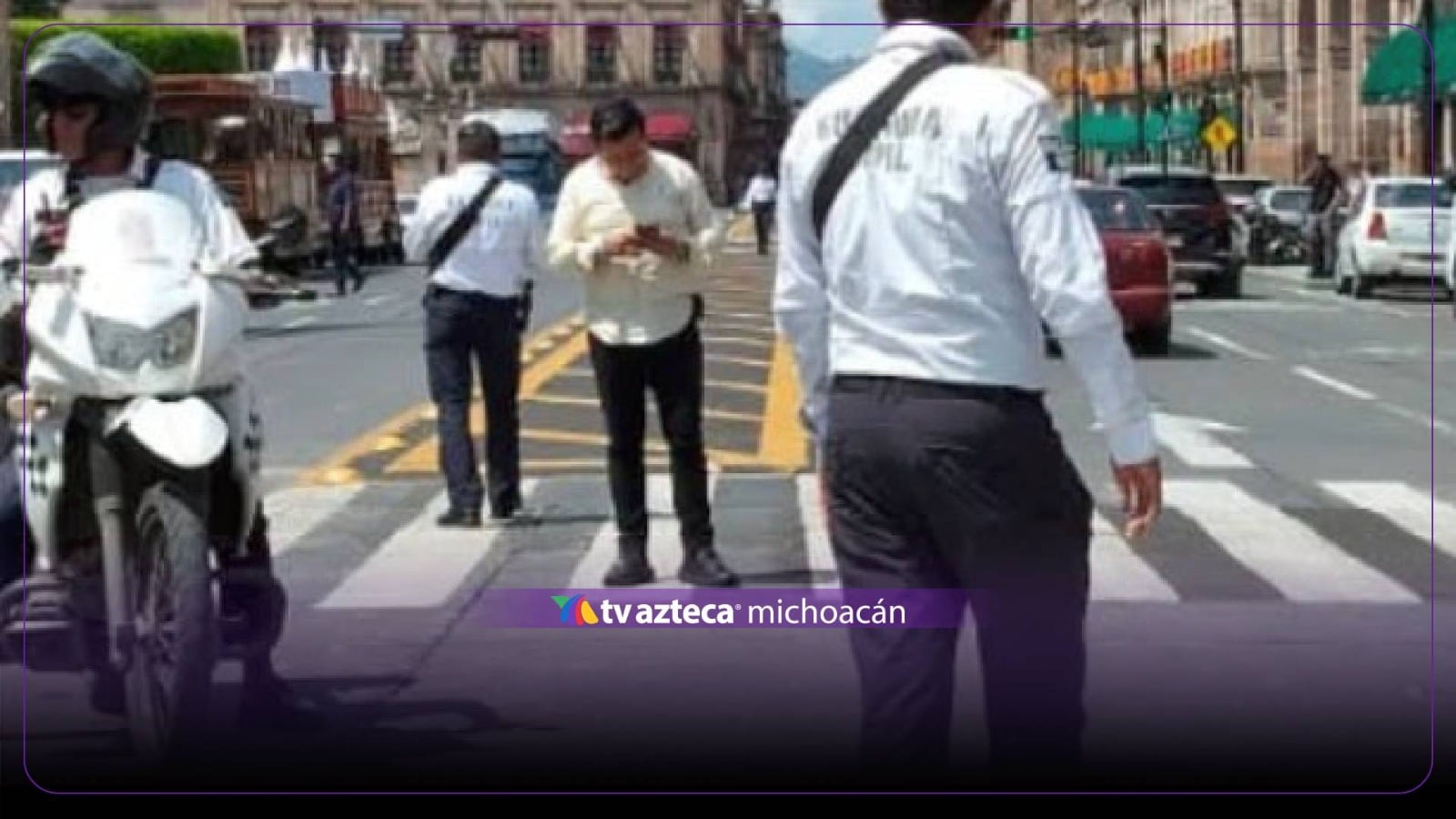 ¡Liberan bloqueo en el Centro de Morelia! Se reactiva circulación sobre Avenida Madero