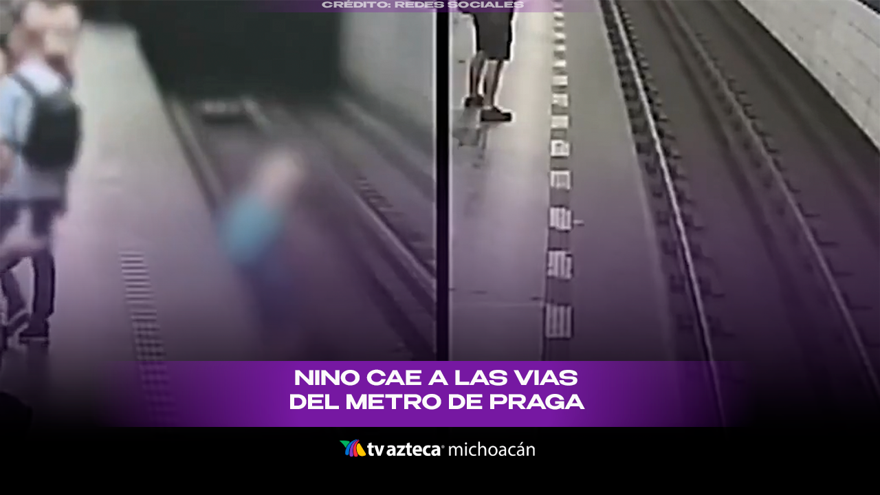 #VIDEO: Niño cae a las vías del metro por distraerse con el celular.