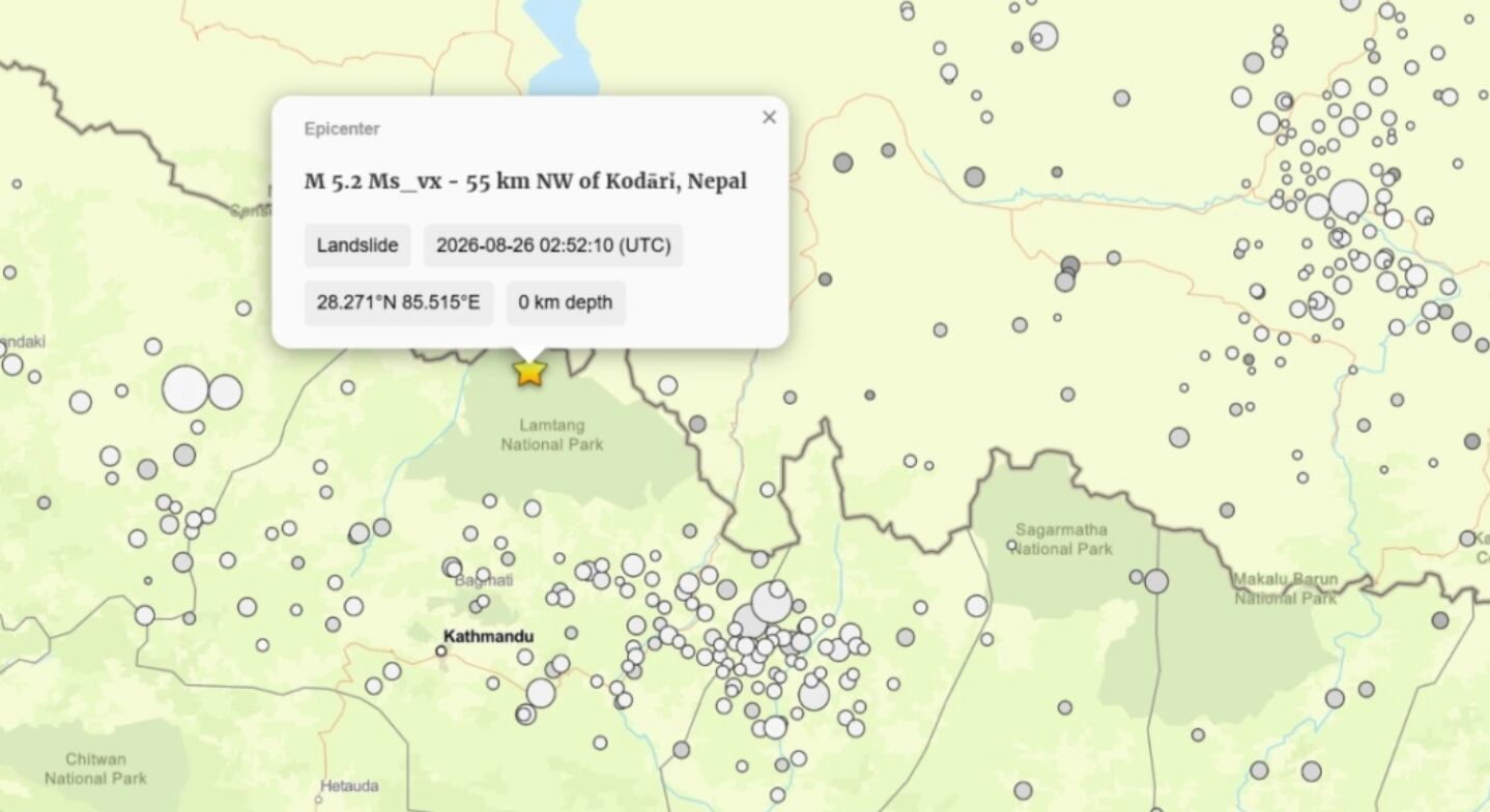 Nepal vive horas de terror: una riada mortal fue confundida con un sismo de magnitud 5.2