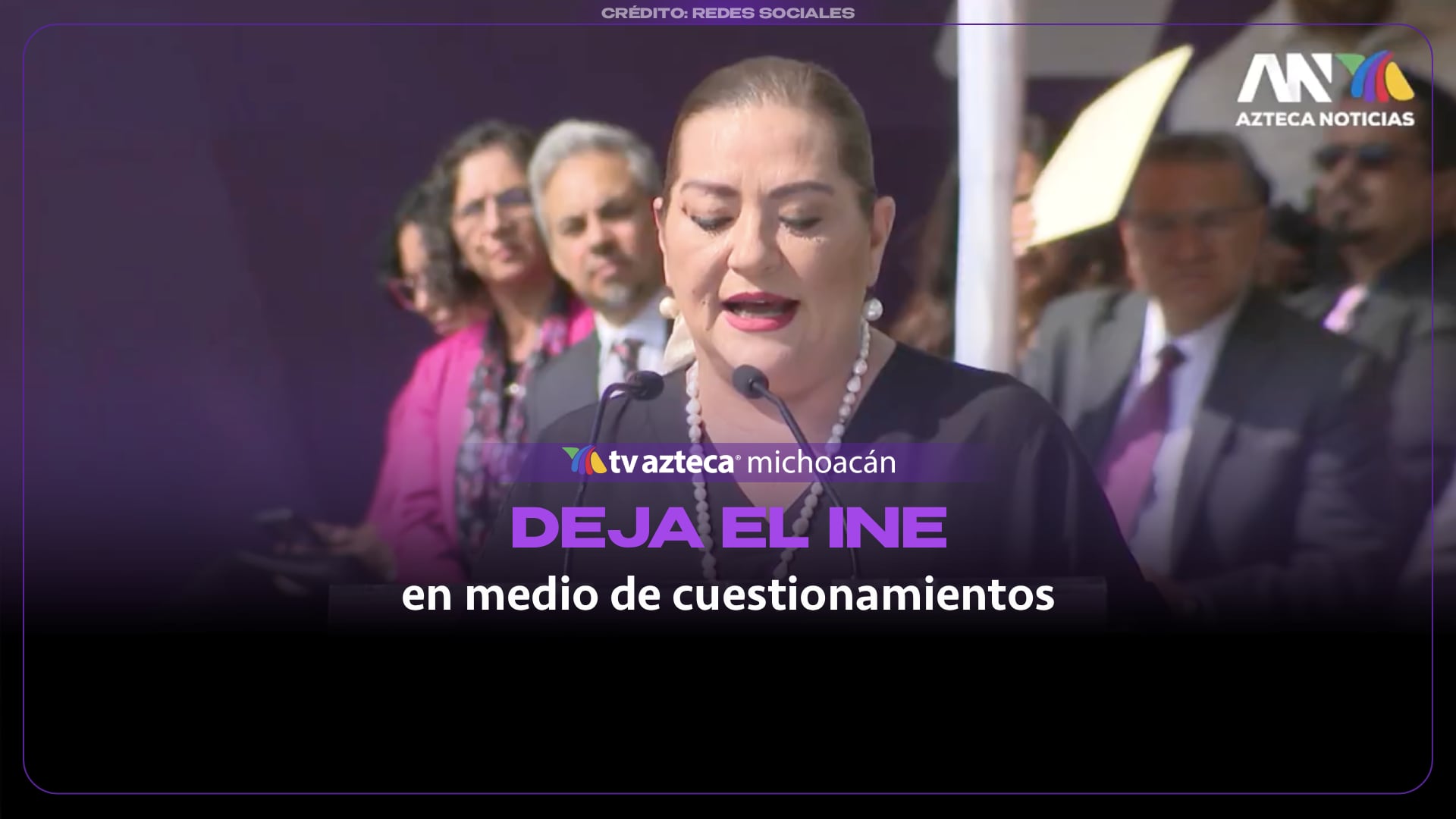 Guadalupe Taddei y los señalamientos al INE: ¿qué sigue?