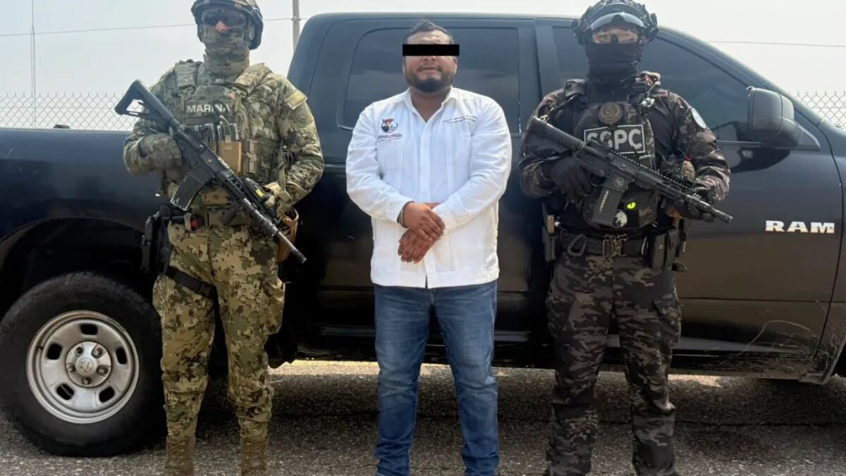 Detienen a alcalde morenista por crimen organizado