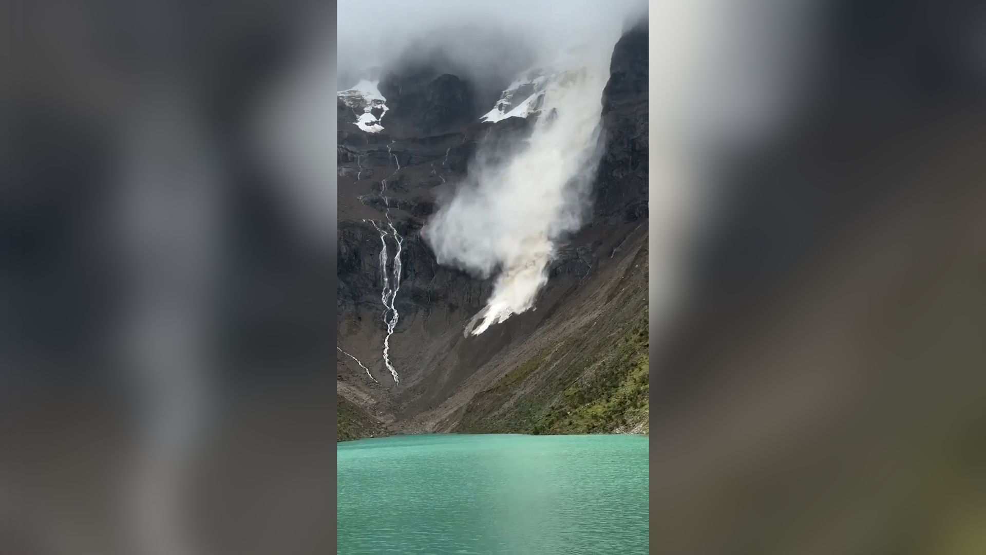 #VIDEO: Captan momento previo a la devastadora inundación en Nepal.